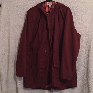 Burgundy Jacket